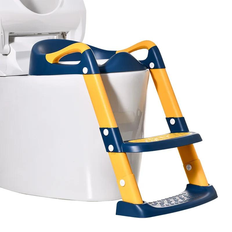 Réducteur Toilette Bleu avec Marche