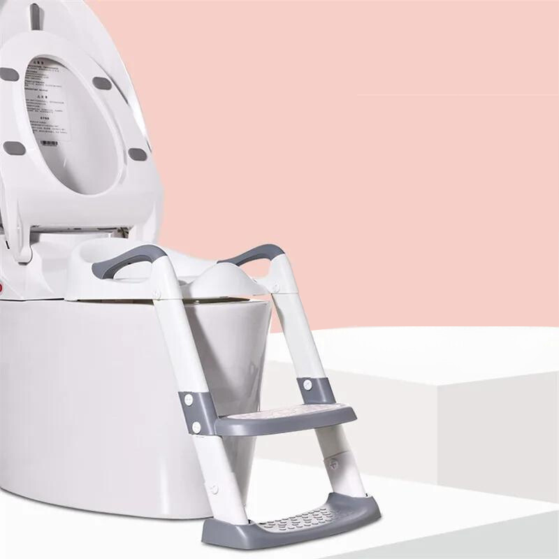 Réducteur Toilette avec Marche Blanc